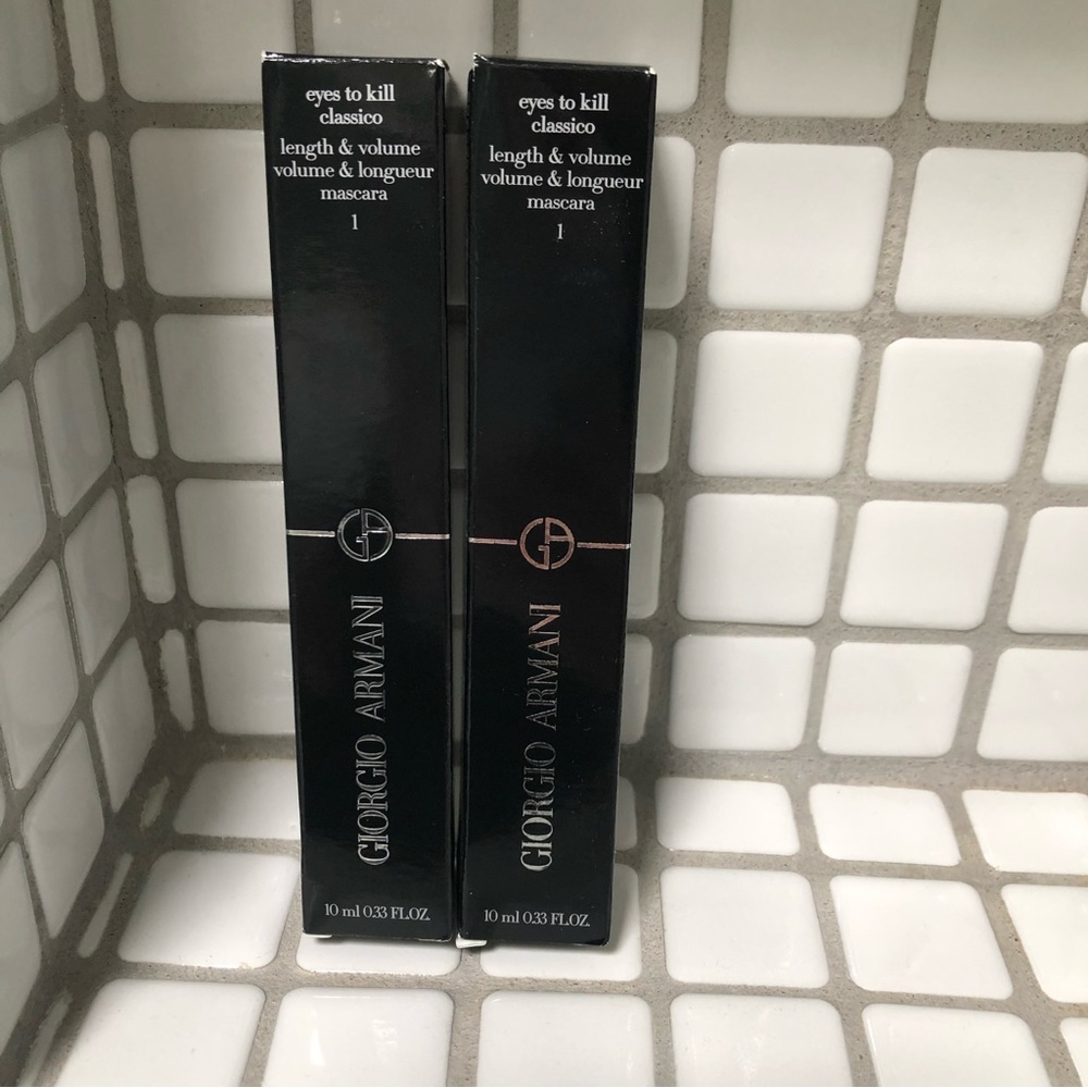 Giorgio Armani Mascara-Eyes to Kill Classico 1   two new bottles.